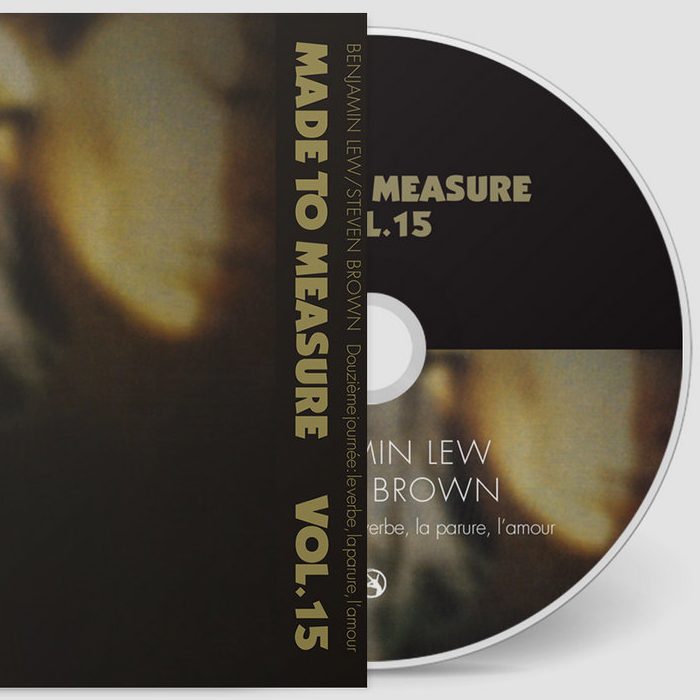 BENJAMIN LEW, STEVEN BROWN - Douzième Journée le Verbe la Parure l'Amour - CD - MTM15_2