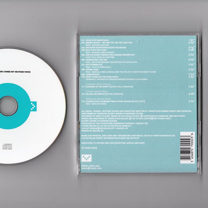 NOVA HUTA - Here Comes My Seltsam Voice - CD - 006DEN_4