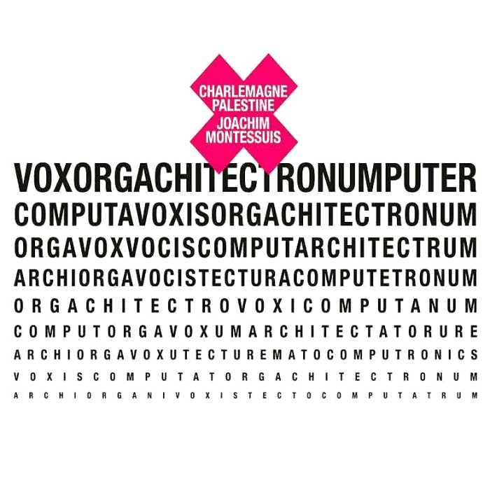 CHARLEMAGNE PALESTINE, JOACHIM MONTESSUIS - Voxorgachitectronumputer - CD - SR326