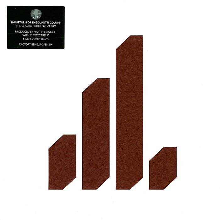 DURUTTI COLUMN (THE) - The Return Of The Durutti Column - LP+7'' red with red glasspaper sleeve - FBN114