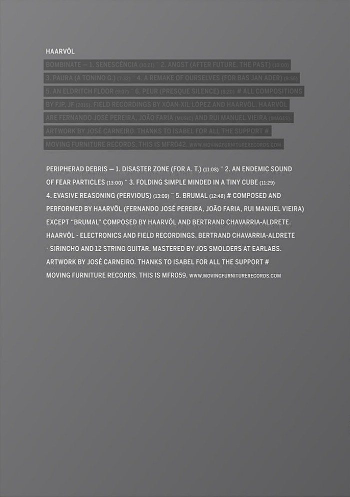 HAARVÖL - Peripherad Debris - CD limited - MFR059
