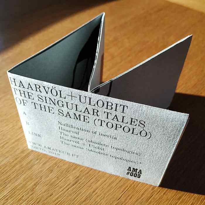 HAARVÖL, ULOBIT - The Singular Tales Of The Same (Topolò) - K7+Poster limited numbered - AMA#009_2