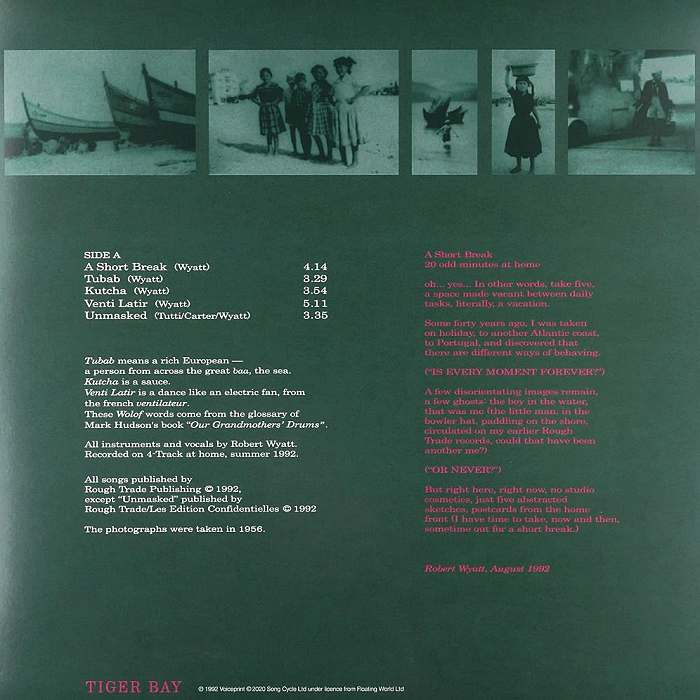 ROBERT WYATT - A Short Break - 12'' EP single sided picture disc - TB6468_3