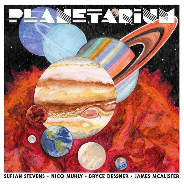 SUFJAN STEVENS, NICO MUHLY, BRYCE DESSNE, JAMES McALISTER - Planetarium - CD - 4AD0009CD