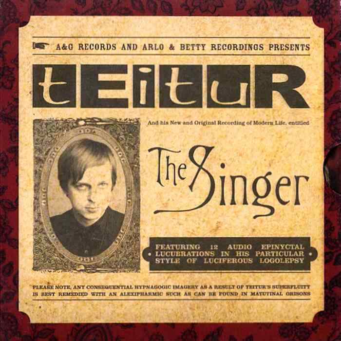 TEITUR - The Singer - CD - CDAG26