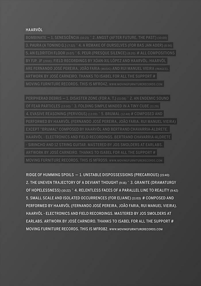 HAARVÖL - Ridge Of Humming Spoils - CD limited - MFR082