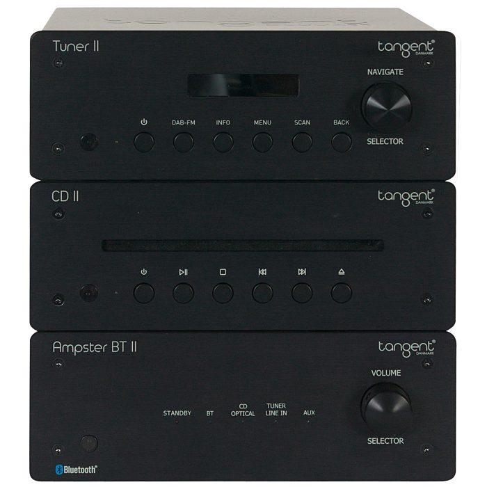 TANGENT HiFi II Compact Hifi System - Sistema - TANGE-HIFIIIBK
