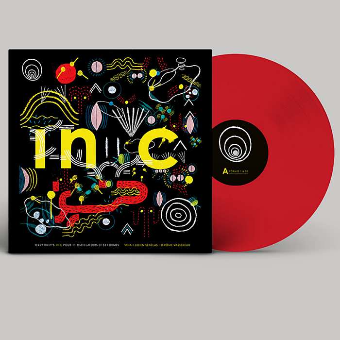 TERRY RILEY, JULIEN SÉNÉLAS, SOIA, JÉRÔME VASSEREAU - In C pour 11 Oscillateurs et 53 Formes - LP colored limited - UJNSQ-031_2