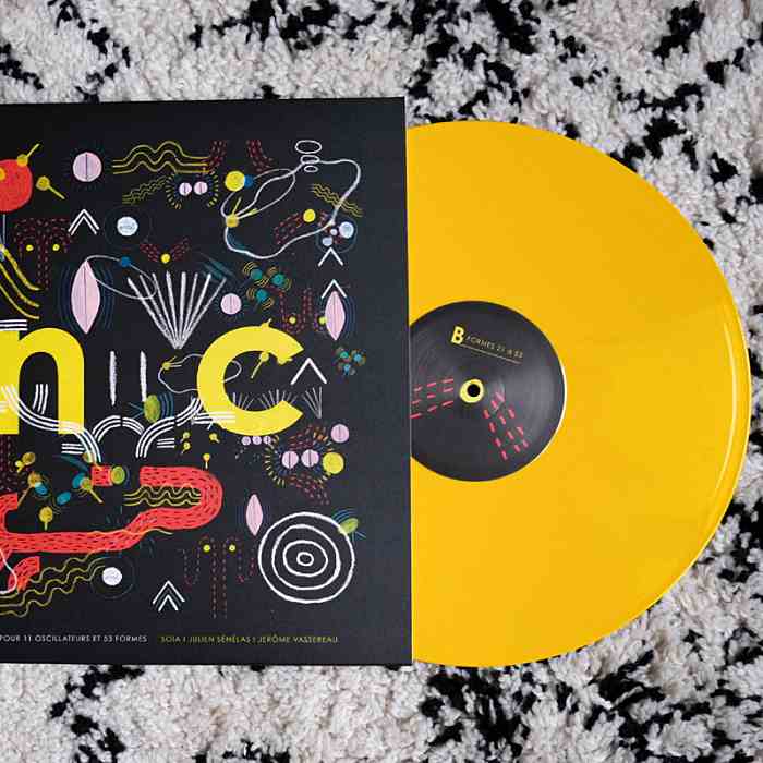 TERRY RILEY, JULIEN SÉNÉLAS, SOIA, JÉRÔME VASSEREAU - In C pour 11 Oscillateurs et 53 Formes - LP colored limited - UJNSQ-031_3