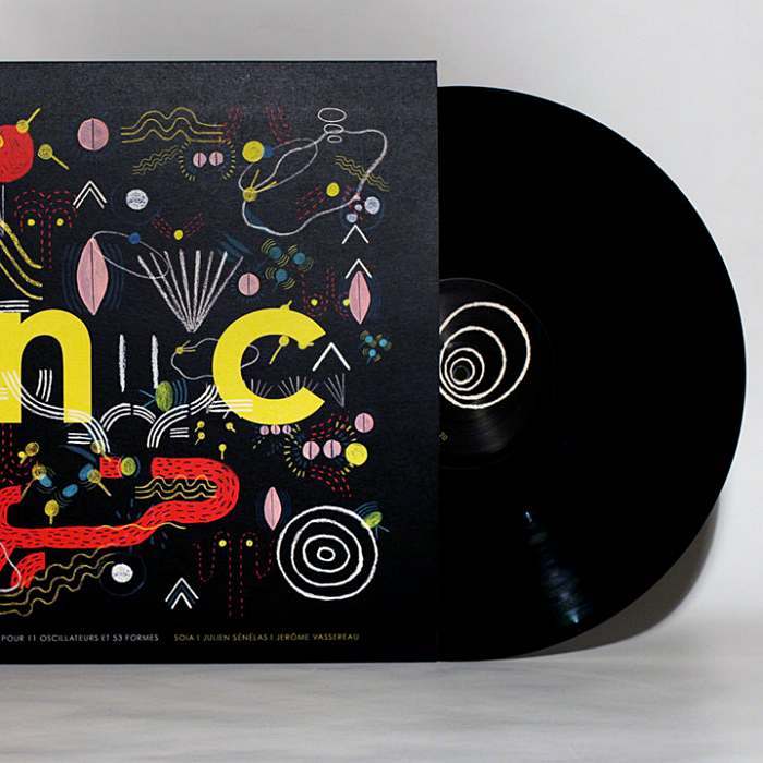 TERRY RILEY, JULIEN SÉNÉLAS, SOIA, JÉRÔME VASSEREAU - In C pour 11 Oscillateurs et 53 Formes - LP colored limited - UJNSQ-031_4