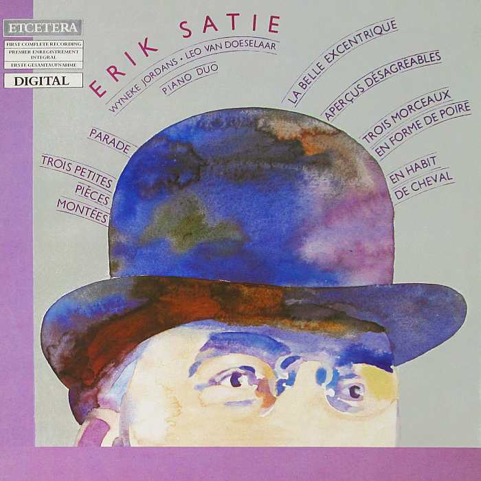 ERIK SATIE, LEO VAN DOESELAAR, WYNEKE JORDANS - Satie, Complete Four-Hand Piano Music - K7 - XTC1015