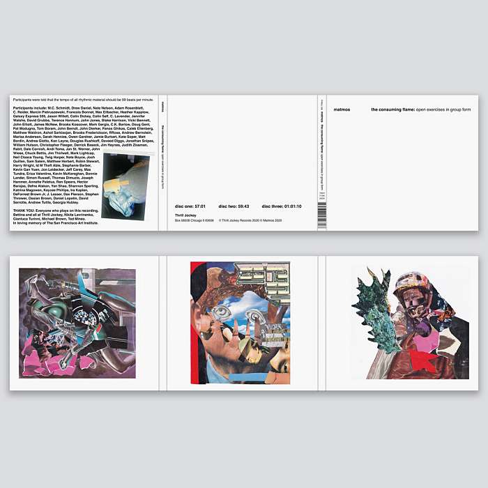 MATMOS - The Consuming Flame, Open Exercises In Group Form - CD3 - THRILL526_2