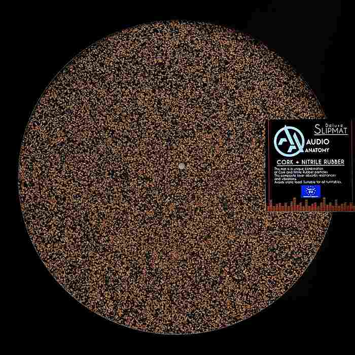 AUDIO ANATOMY Vinyl-Slipmat Cork and Nitrile Rubber Mix 1.5 mm - Tapete para discos - AC032AA