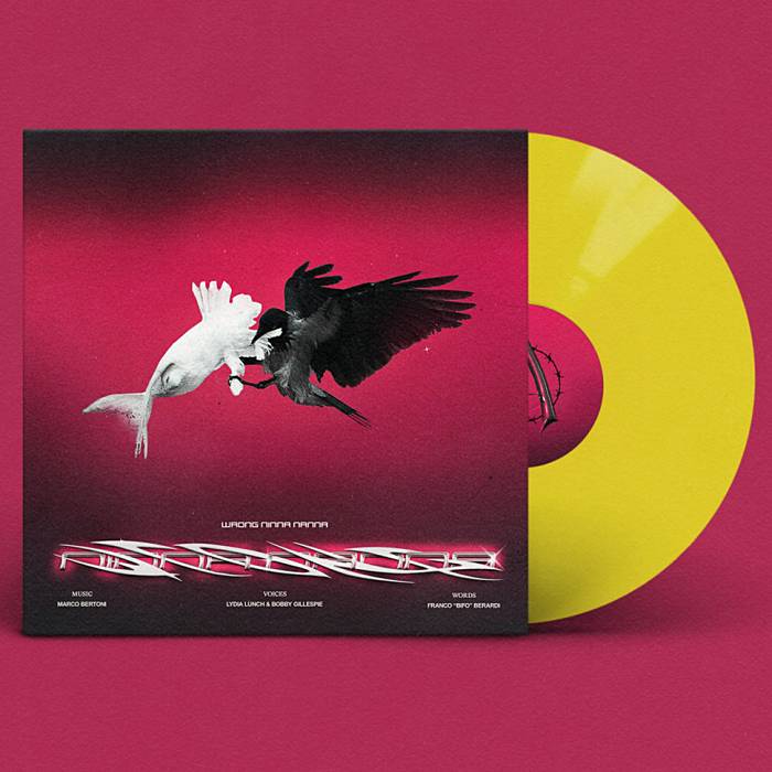 FRANCO ''BIFO'' BERARDI, MARCO BERTONI, LYDIA LUNCH & BOBBY GILLESPIE - Wrong Ninna Nanna - LP yellow limited - 35-004_2