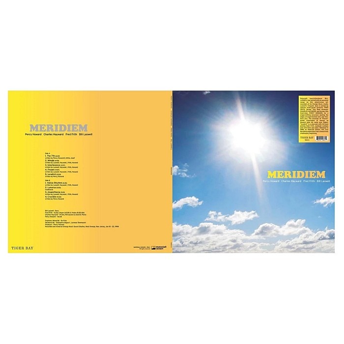 PERCY HOWARD, CHARLES HAYWARD, FRED FRITH & BILL LASWELL - Meridiem - LP - TB6515_3