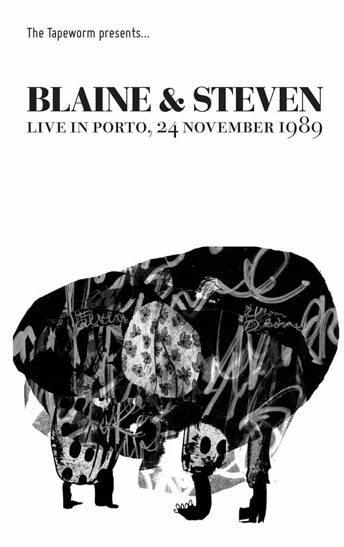 BLAINE L. REININGER & STEVEN BROWN - Blaine & Steven Live in Porto, 24 November 1989 - K7 limited - TTW#173