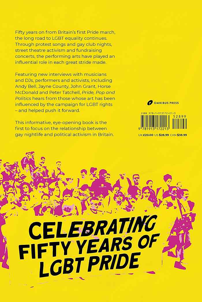 DARRYL W. BULLOCK - Pride, Pop And Politics, Music, Theatre And LGBT Activism - Livro - 9781913172213_2