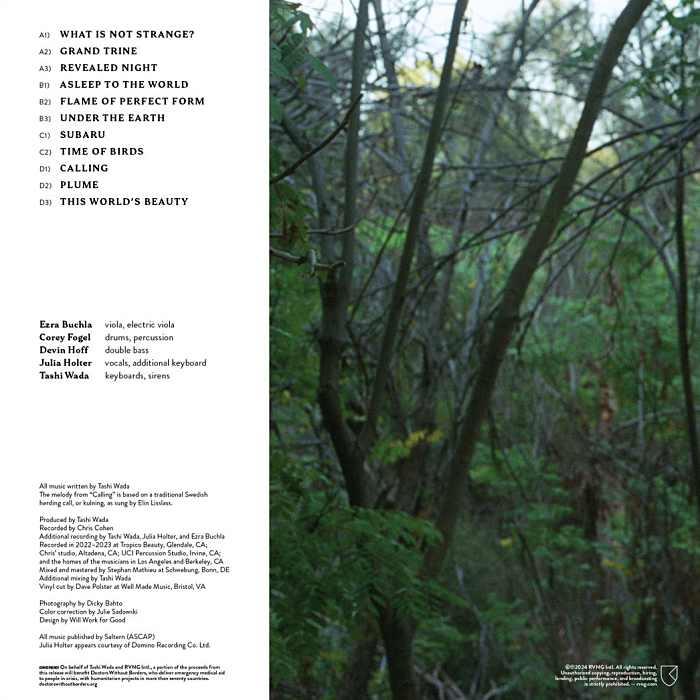 TASHI WADA - What Is Not Strange - 2LP - RVNGNL114_2