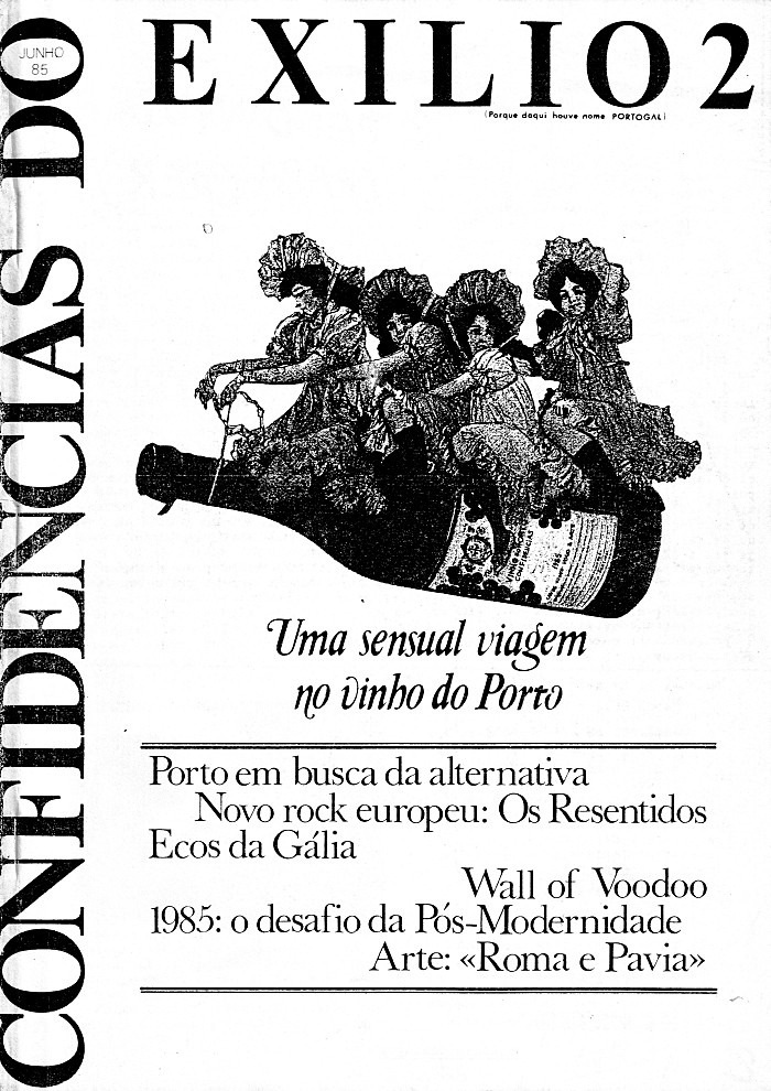 CONFIDÊNCIAS DO EXÍLIO - #1 #2 #3 #4 - Fanzine fac-simile - CDE1234_2